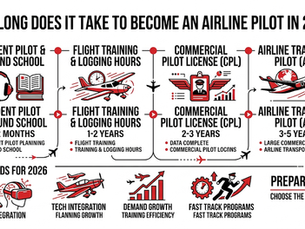 How Long Does It Take to Become an Airline Pilot in 2026? Your Complete Guide