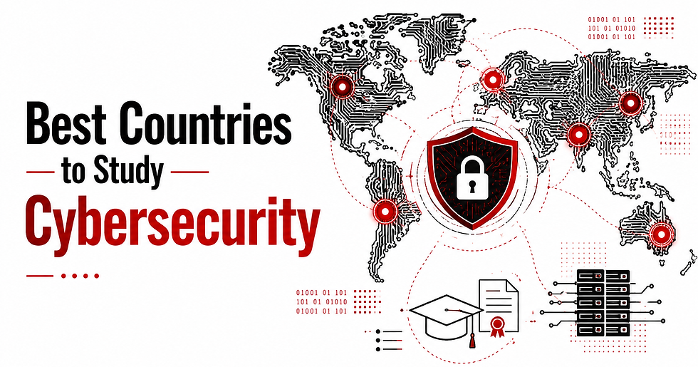 Discover the Best Countries to Study Cybersecurity and Boost Your Career