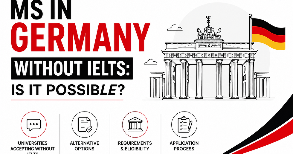 Unlocking Your Dreams: MS in Germany Without IELTS: Is It Possible?