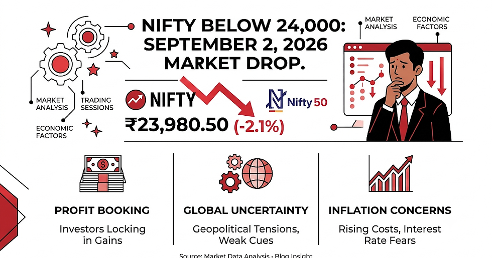 Nifty Below 24,000: Why Indian Stocks Fell on September 2, 2026