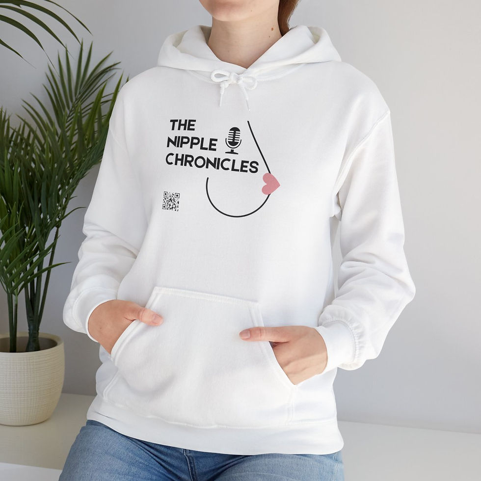 Thumbnail: The Nipple Chronicles Unisex Hooded Sweatshirt