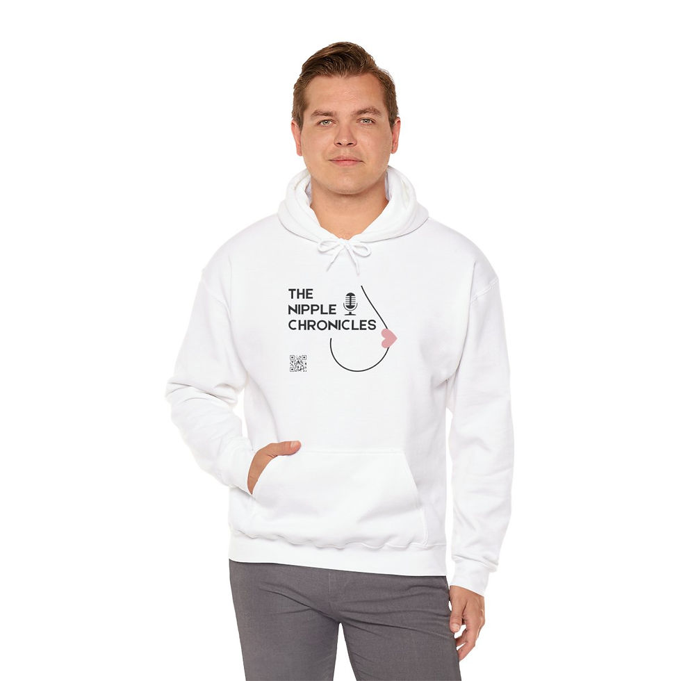 Thumbnail: The Nipple Chronicles Unisex Hooded Sweatshirt