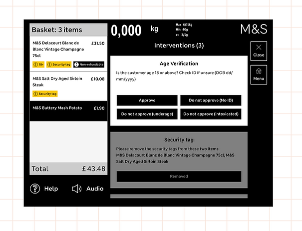 Colleague menu overview