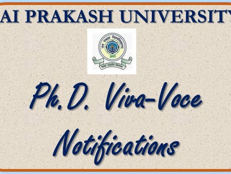 Ph.D. Viva-Voce Notifications