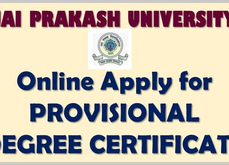 List of Provisional Degree Ready for Distribution