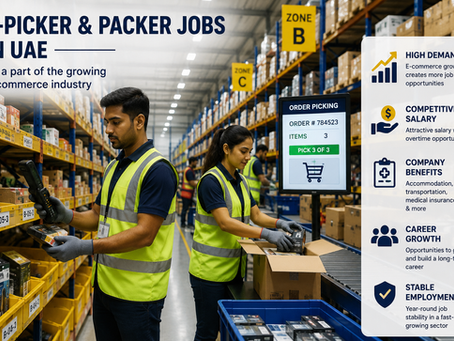 How to Get an E-Picker and Packer Job in UAE