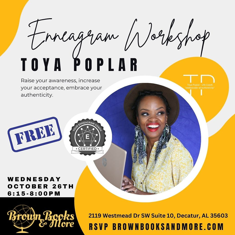 Enneagram Workshop with Coach Toya Poplar