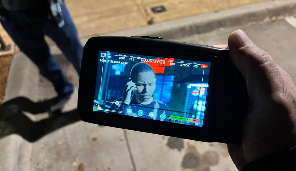 behind the scenes black magic camera acting directing and producing