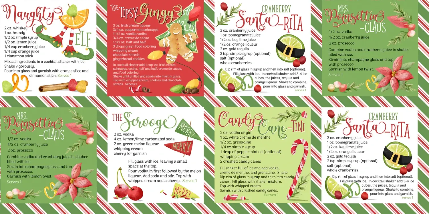 3 Wishes * Happy Alcoholidays Merry Mixology * 24574-MLT