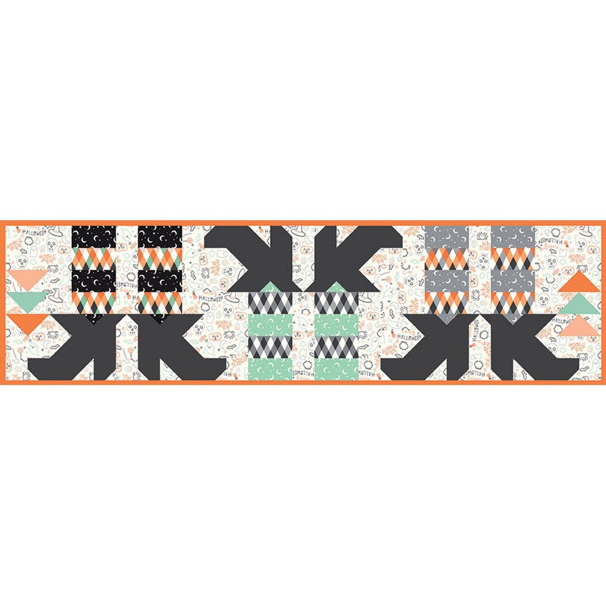 Riley Blake Designs * Witches Feet Table Runner Kit * KT-17470