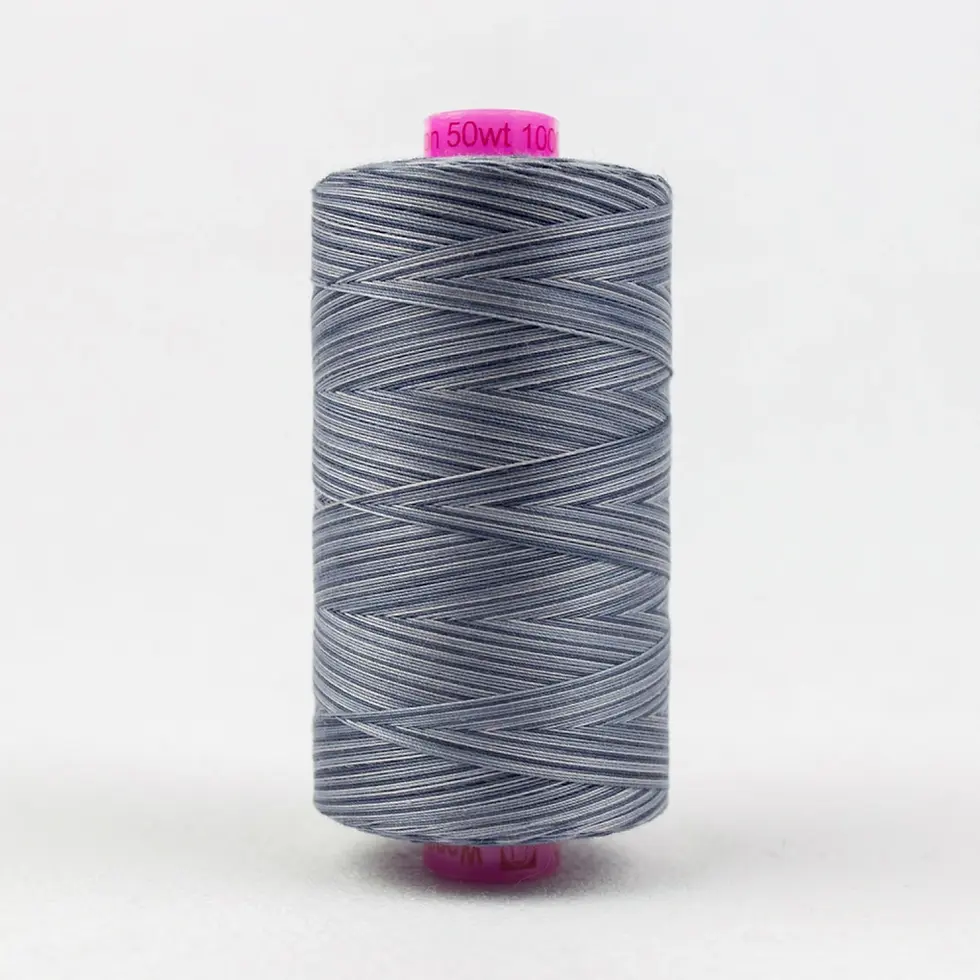 Tutti * Slate Variegated 50wt Cotton Thread 1093yds * TUI-40