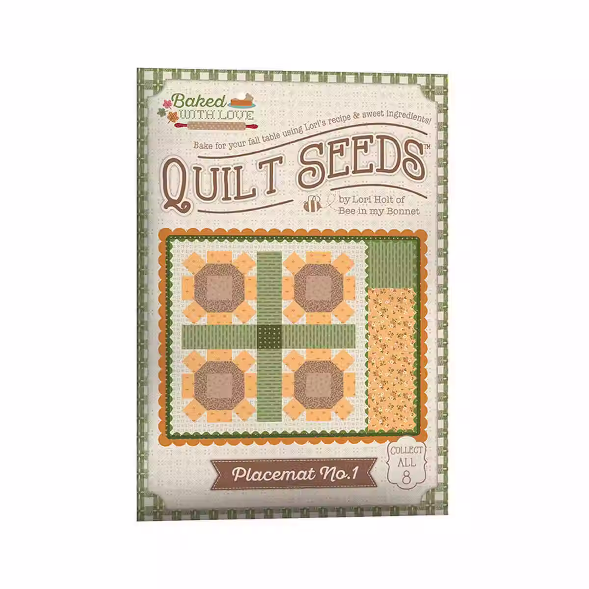 Lori Holt Baked With Love Quilt Seeds Placemat No 1 * ST-5021