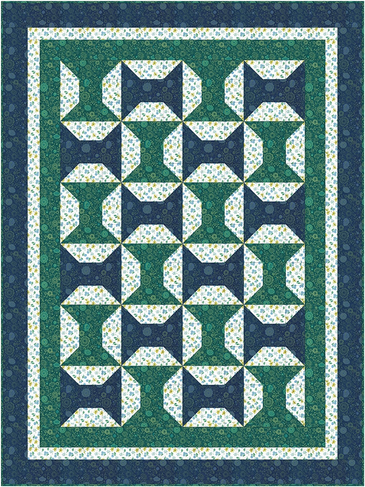 Thumbnail: Spools - 3 Yard Quilt Pattern