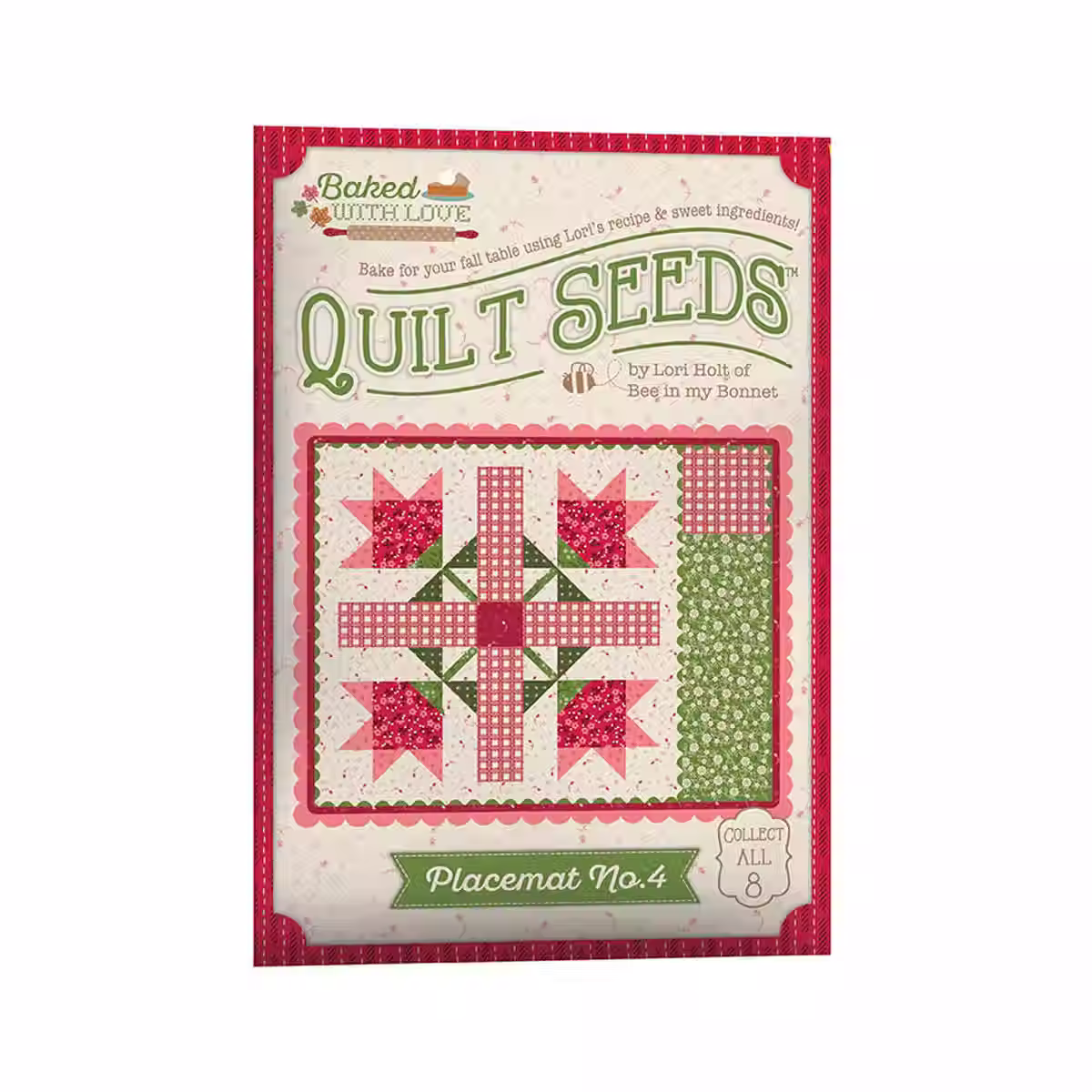 Lori Holt Baked With Love Quilt Seeds Placemat No 4 * ST-50220