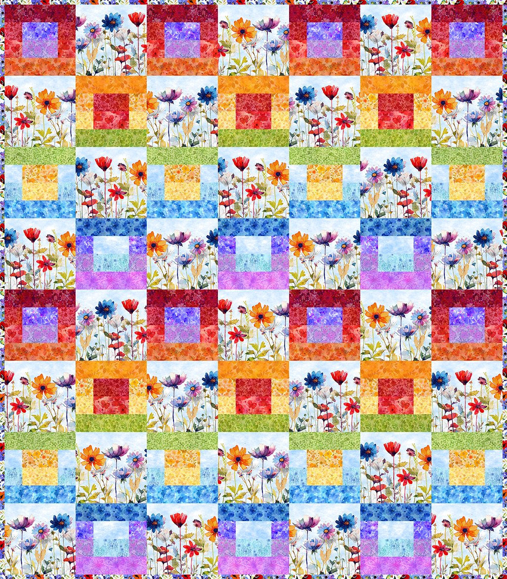 In the Beginning Fabrics * Blooming Day Kit * BDK26-6