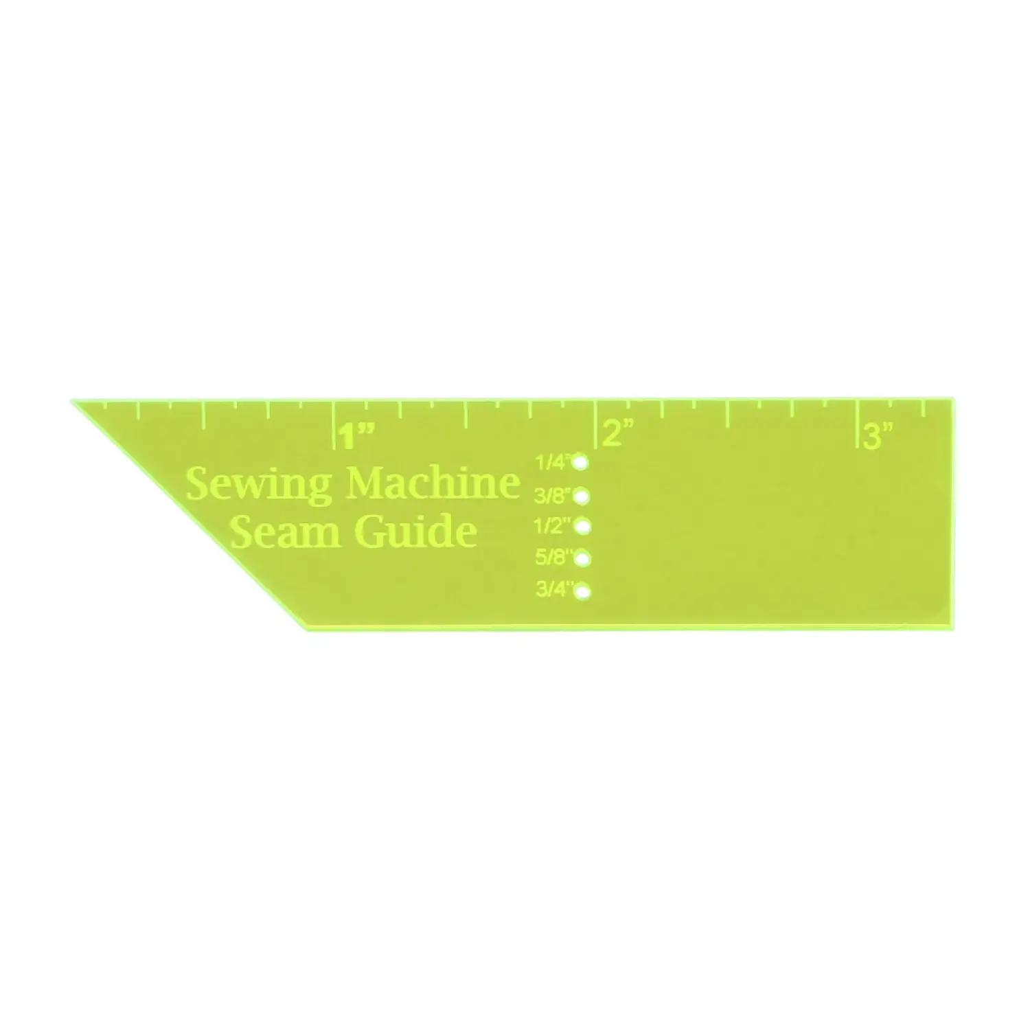 Quilter's Paragise * Sewing Machine Seam Guide * QPGUIDE