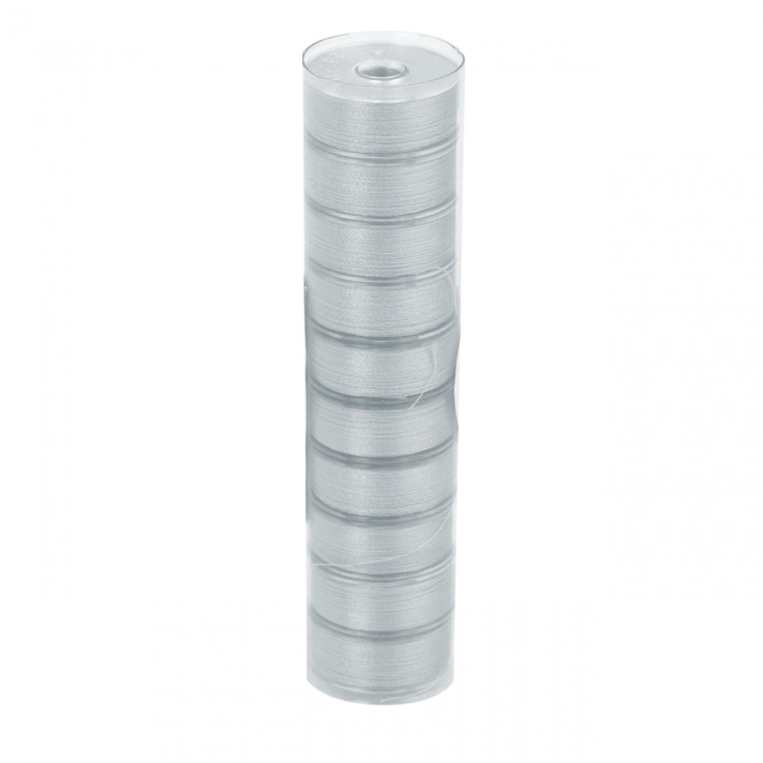 Pre-wound Class L 67yd Bobbins Light Gray 10 Count * 12958