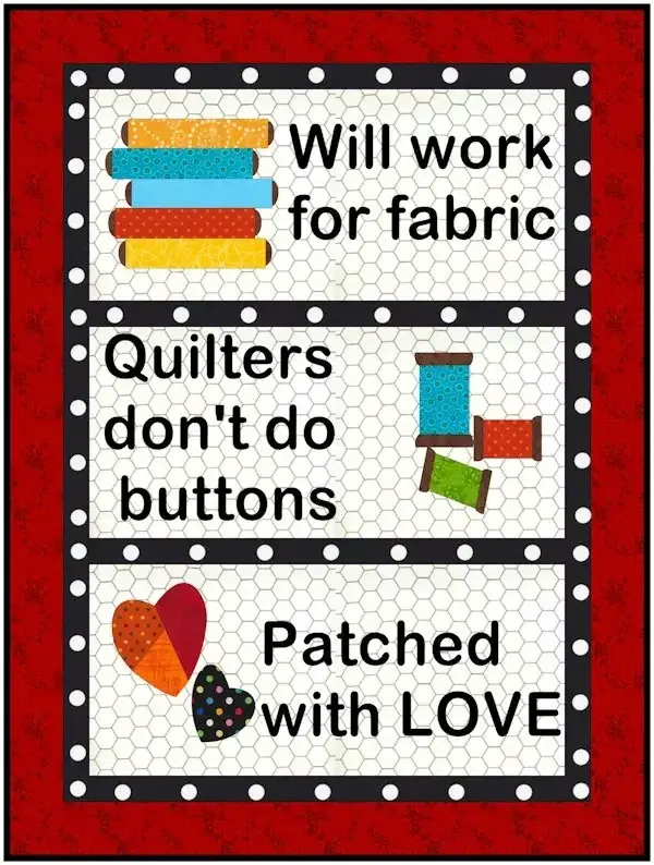 FatCat Patterns * National Quilter's Day * FCP-076