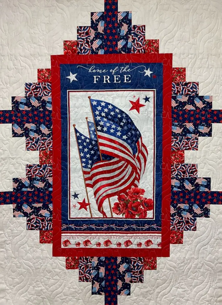 Villa Rosa * Grand Prize * Quilts of Valor
