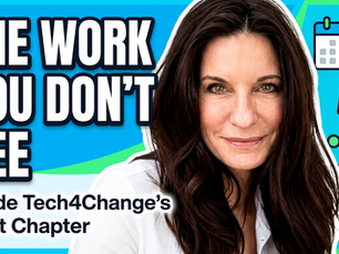 Laura Dashney shares insights from Tech4Change's Board Meeting