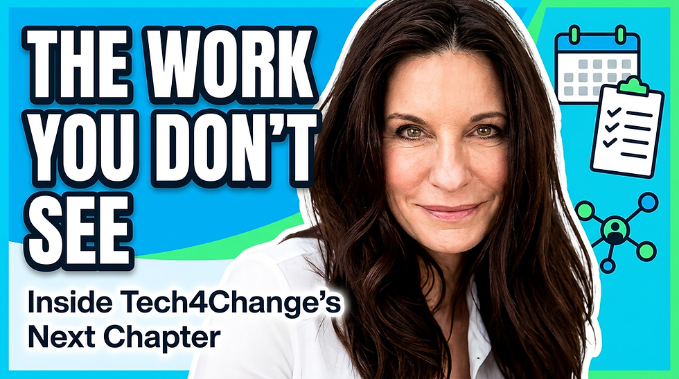 Laura Dashney shares insights from Tech4Change's Board Meeting