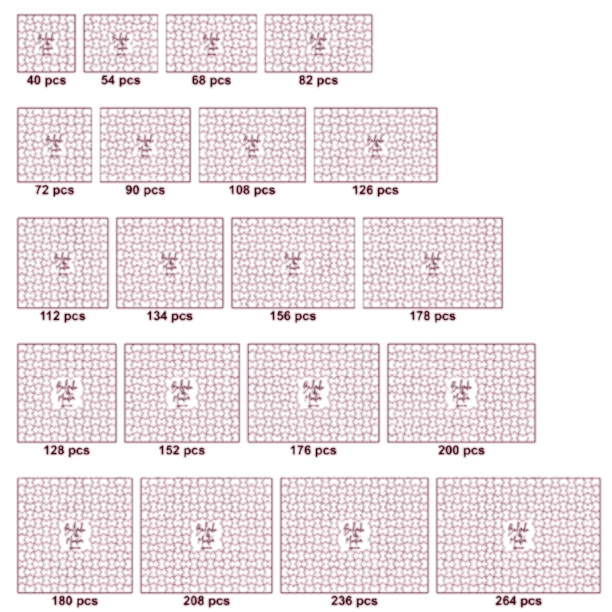 Thumbnail: Wedding Puzzle Guest Book Sign In (with Box)