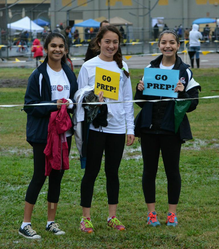 Cross Country fans (and runners) support the team! Photography by Mary Jo Ashby