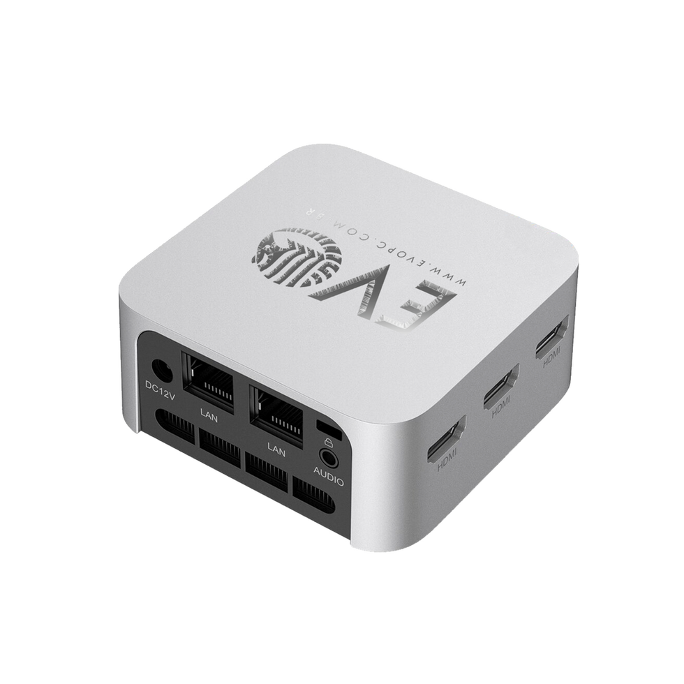 EVO PC - Mini PC compacto 2 redes e 3 HDMI