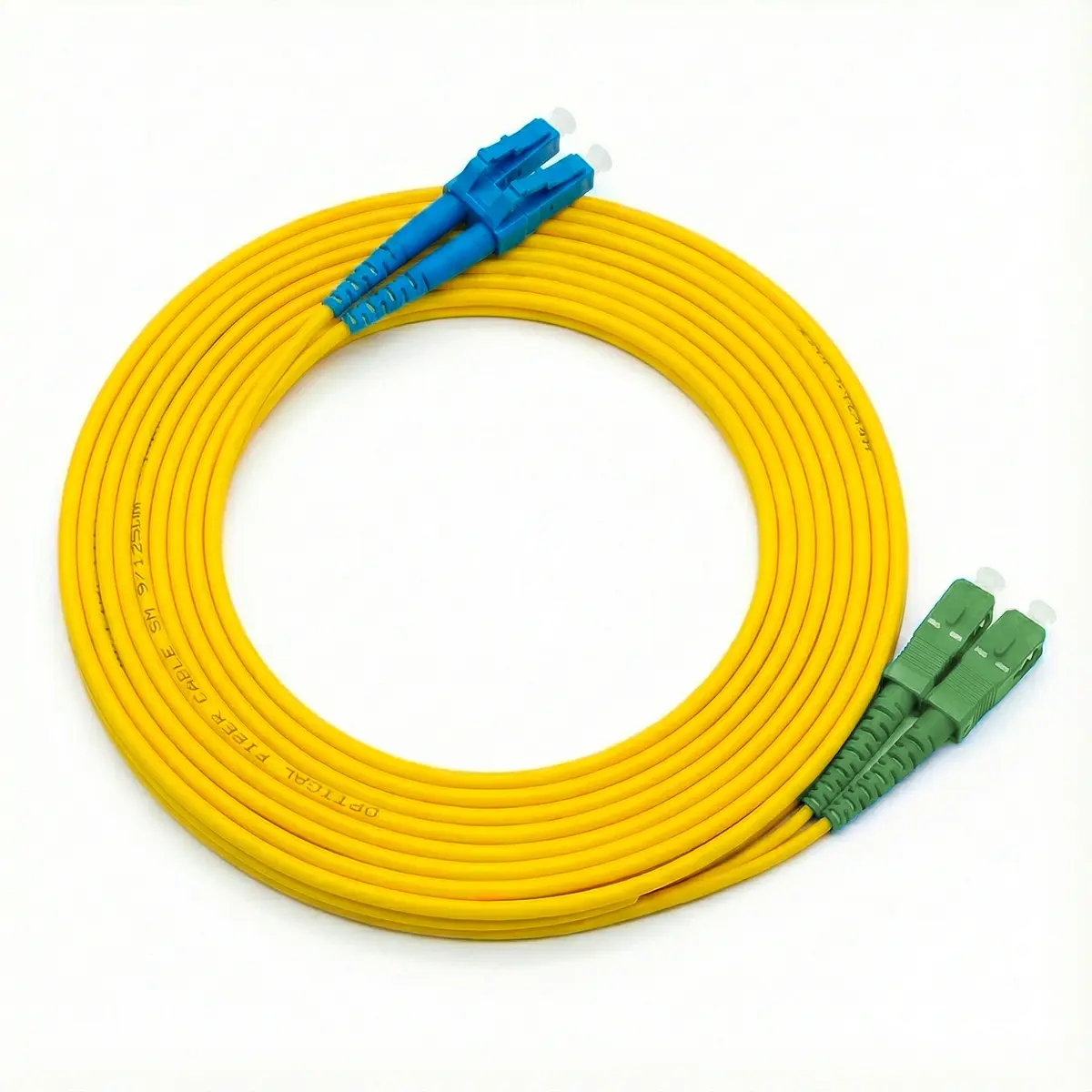 PDSLUSA - Cordão Óptico Monomodo Duplex LC/UPC SC/APC