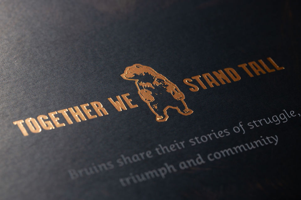 George Fox Journal -Matte Gold Foil on Soft Touch Coated Cover by Creative Paper Crafting, Portland, Oregon.710.jpg