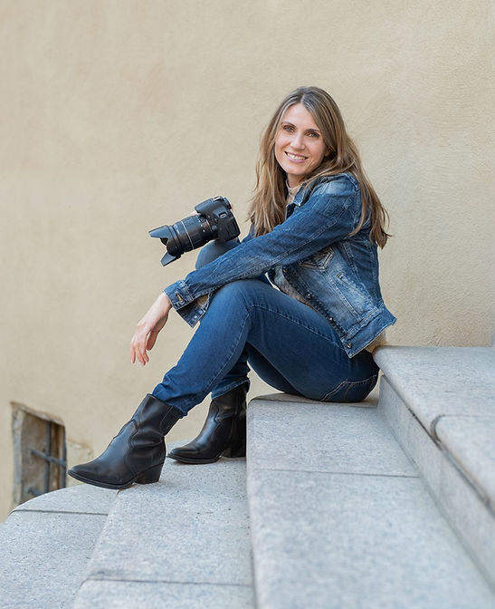 Fotografin mit Kamera in Herrenberg