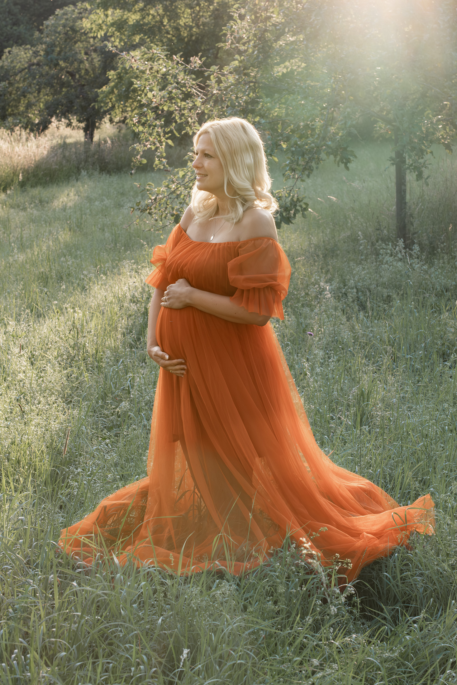 Sonnenaufgang Fotoshooting Babybauch Fotoshooting Herrenberg Fotograf