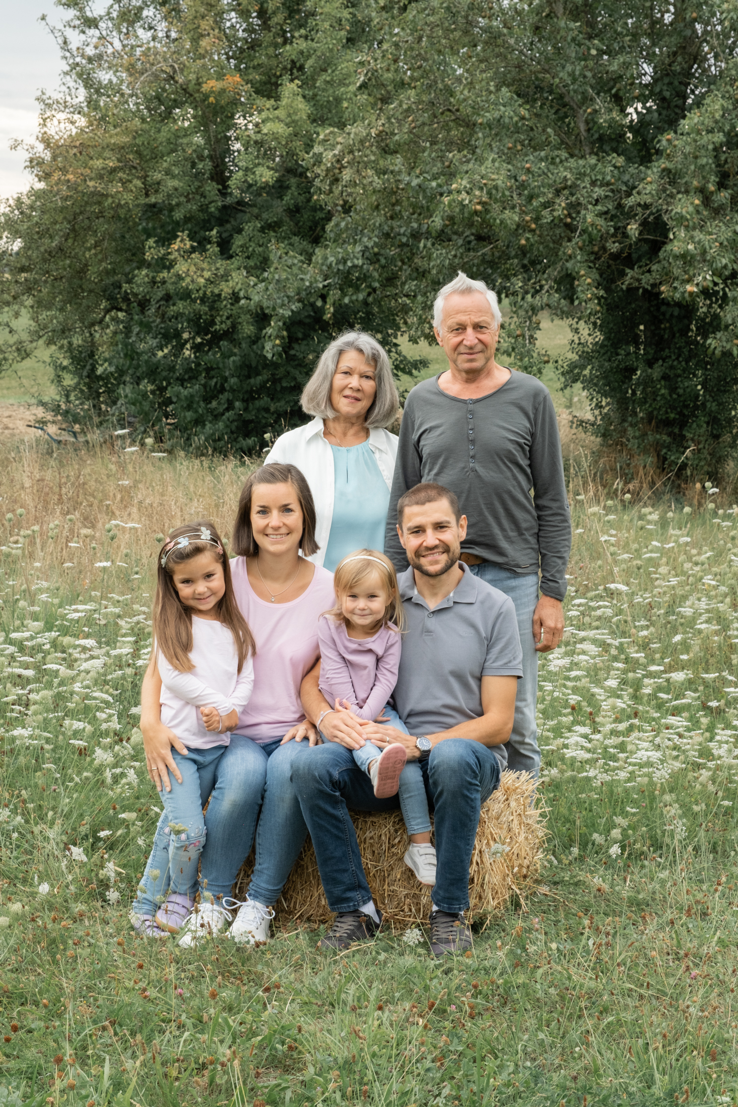 Familie und Großeltern Fotoshooting