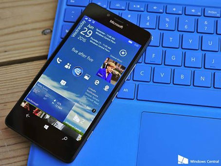 Windows 10 Mobile com Cortana
