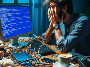 Falha em Software causa apagão global