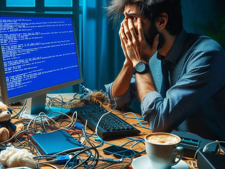 Falha em Software causa apagão global