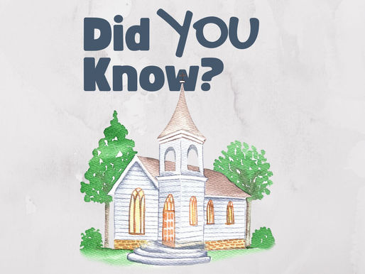 Did You Know? Our History Part 1
