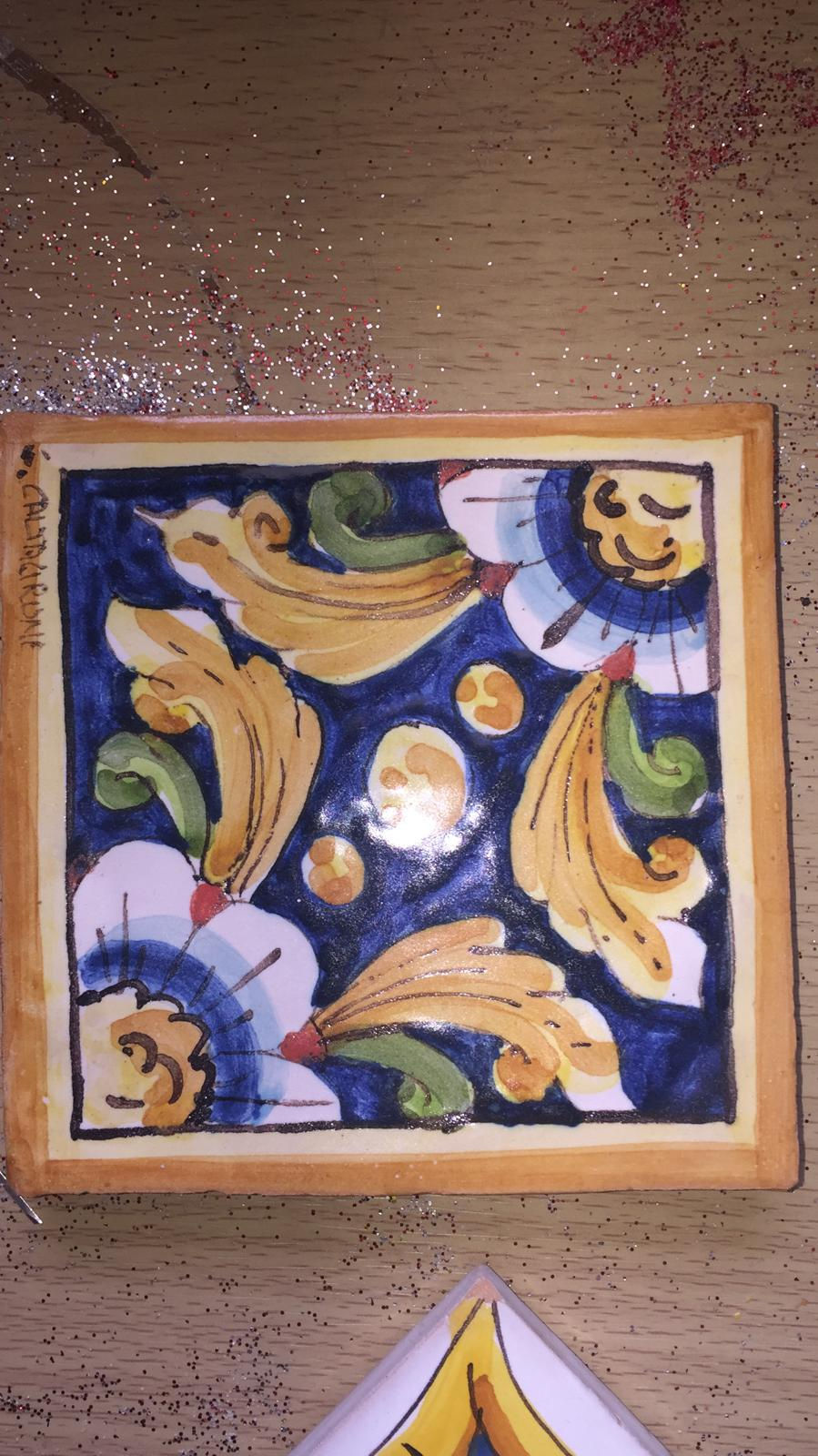 Miniatura: Mattonelle in ceramica di Caltagirone