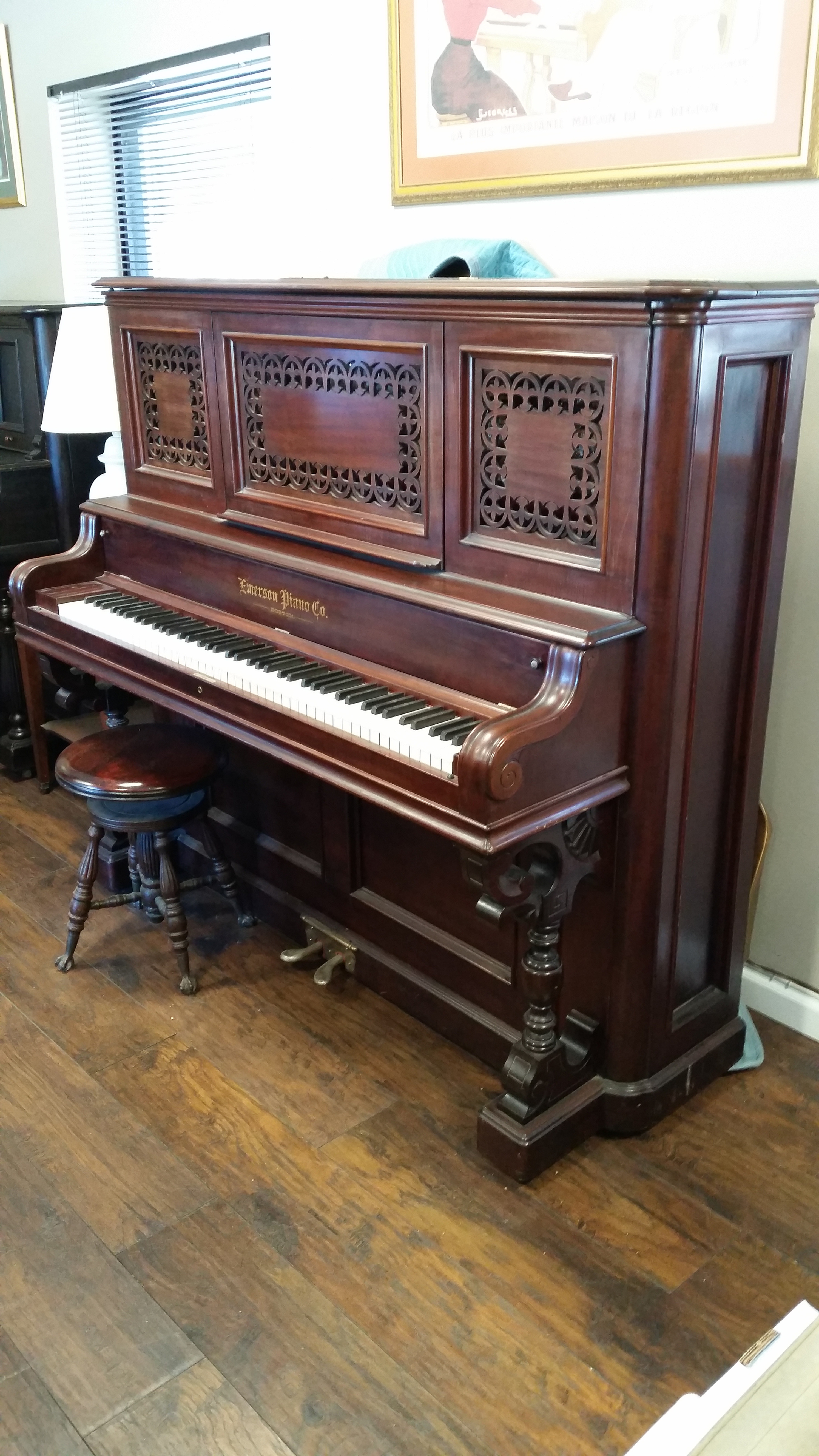 Emerson Mahogany Upright
