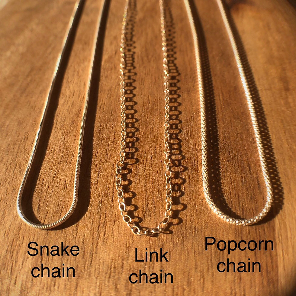 Sterling silver chains