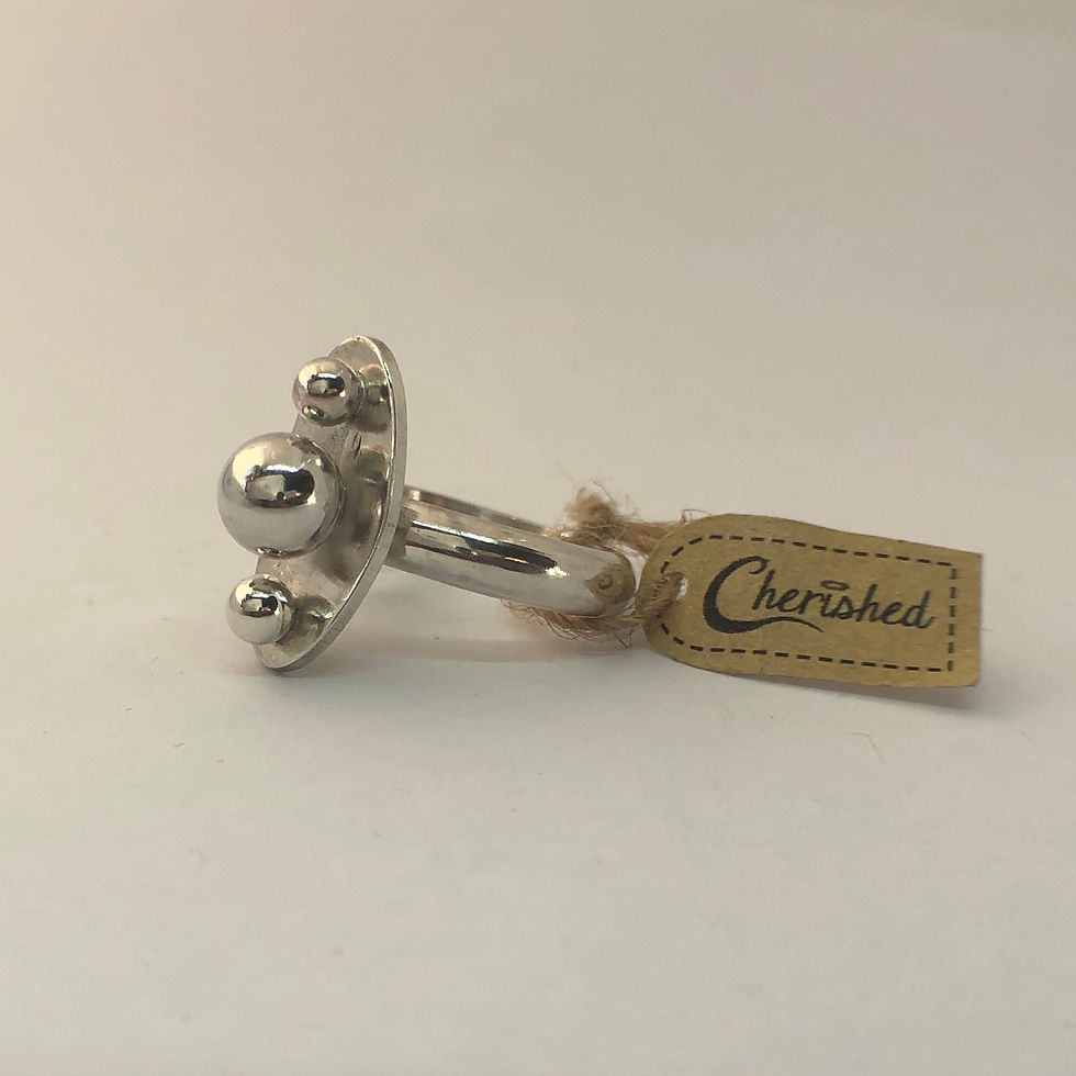 Thumbnail: Contemporary ‘spheres’ ring