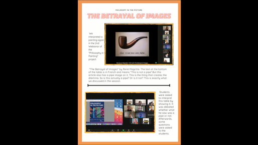 Second Webinar: The Treachery of Images.