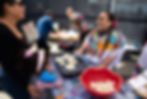 Image 3: Traditional knowledge is shared through engaging hands-on tortilla making. Photo credit: Exploratorium