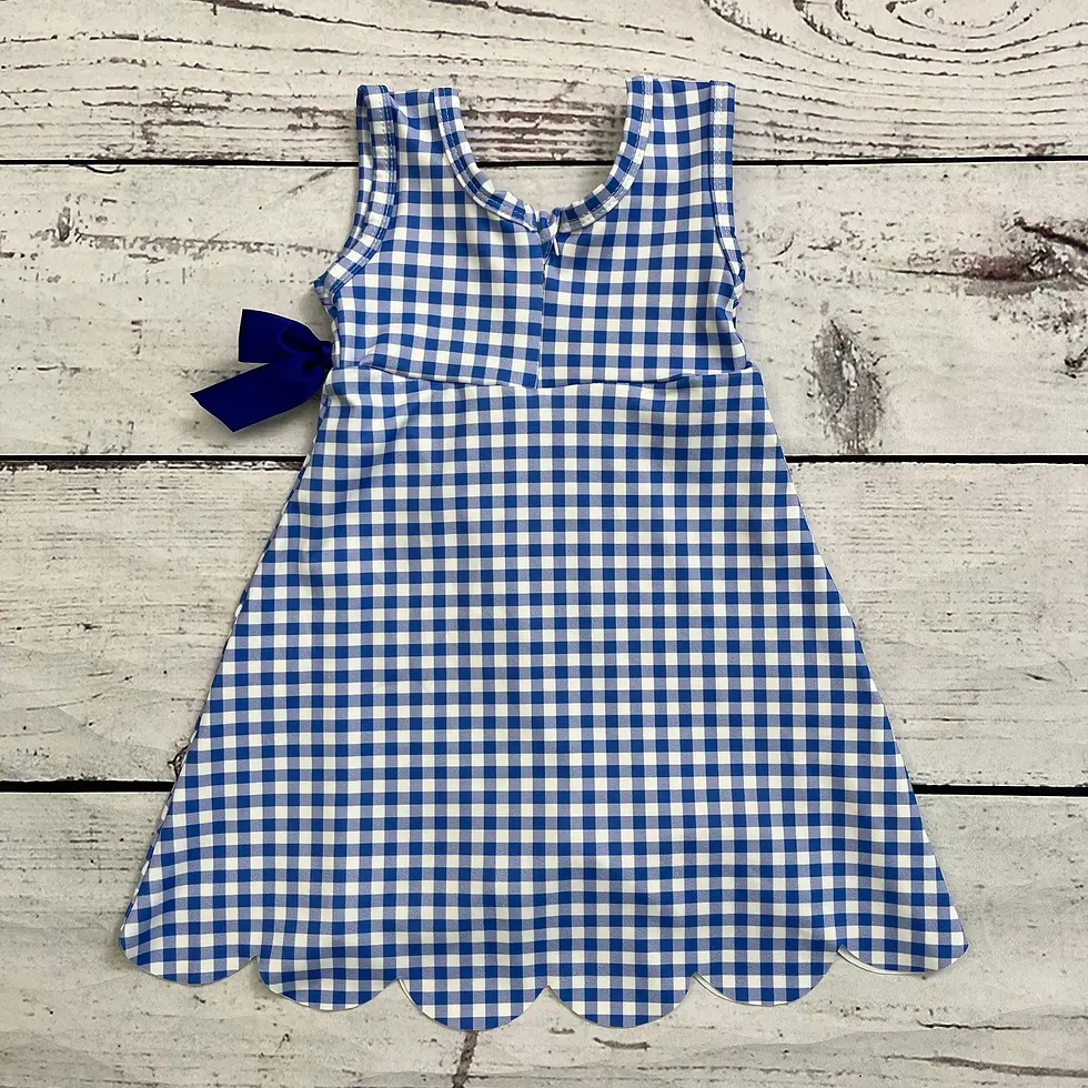 Thumbnail: Scalloped Hem Dress