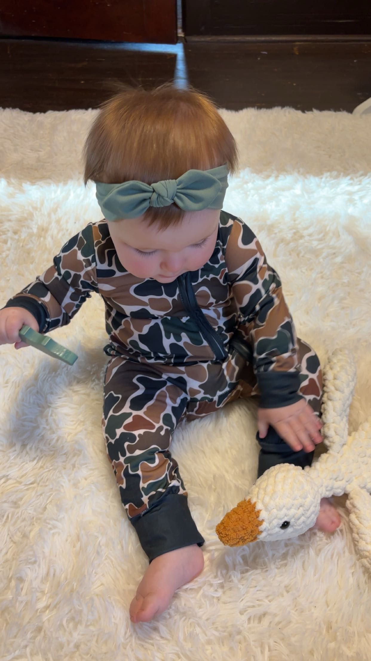 Camo Romper