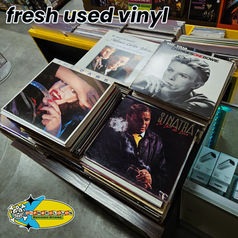 Used vinyl record collections just in