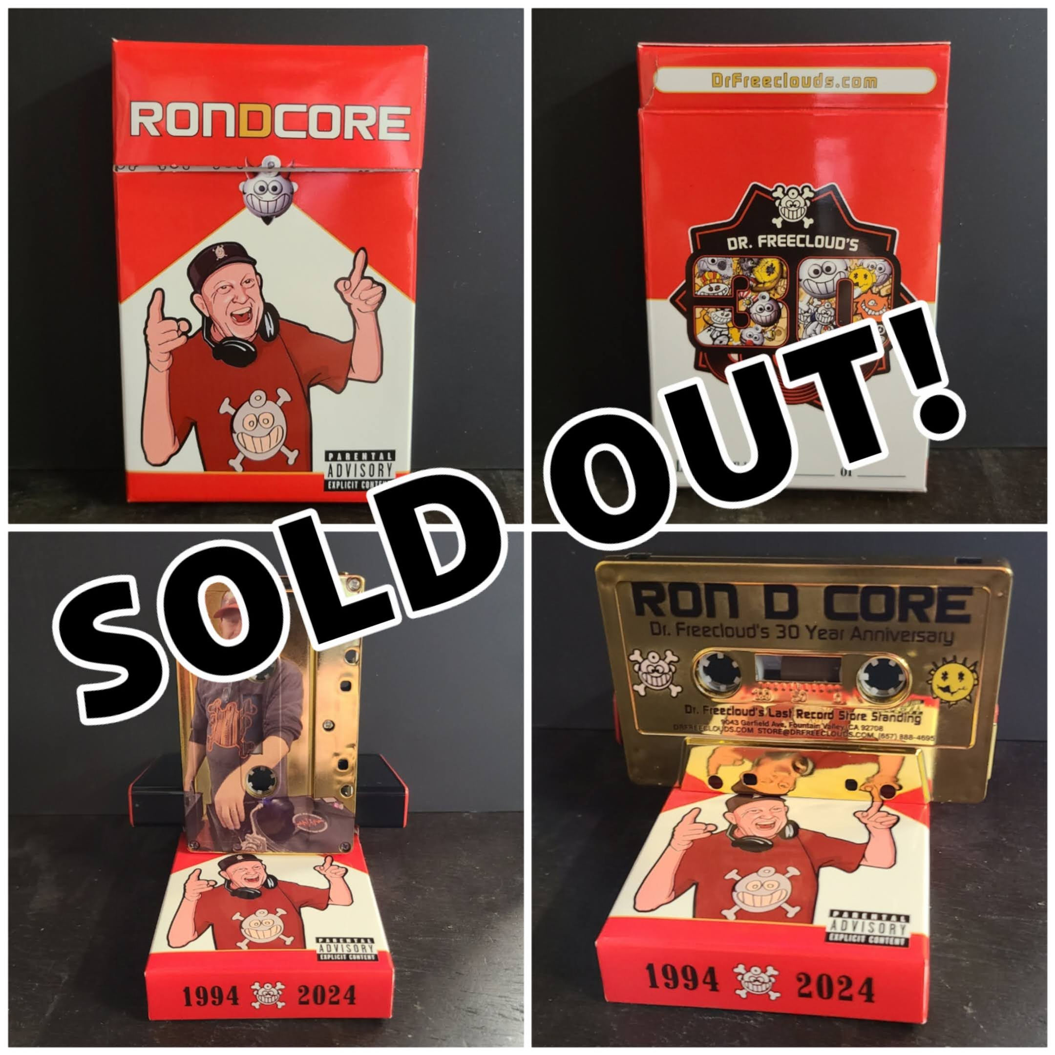 Ron D Core "Dr. Freecloud's 30 Year Anniversary" Cassette