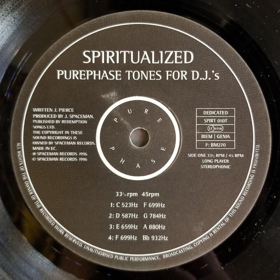 Thumbnail: Spiritualized Electric Mainline "Pure Phase Tones For D.J.'s"