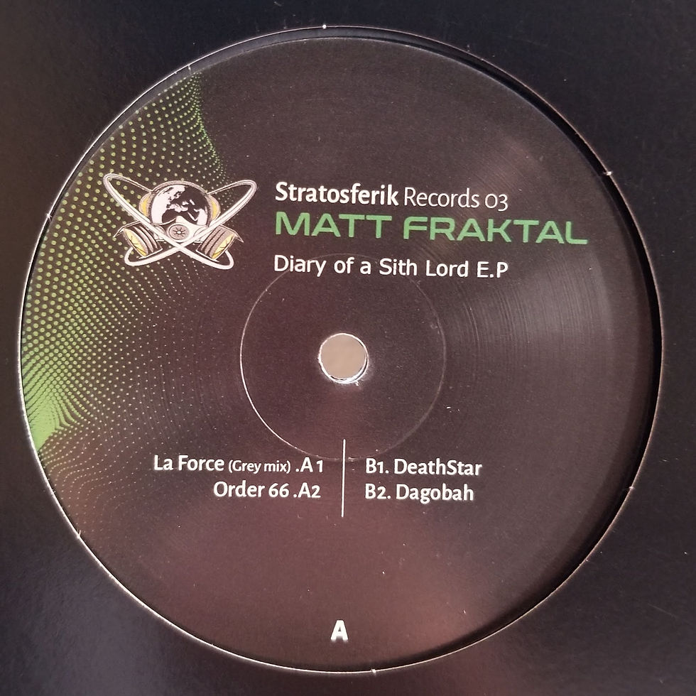 Matt Fraktal "Diary Of A Sith Lord E.P"