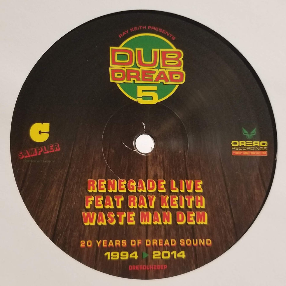 Thumbnail: Ray Keith & Renegade Live "Dub Dread 5 Sampler EP"